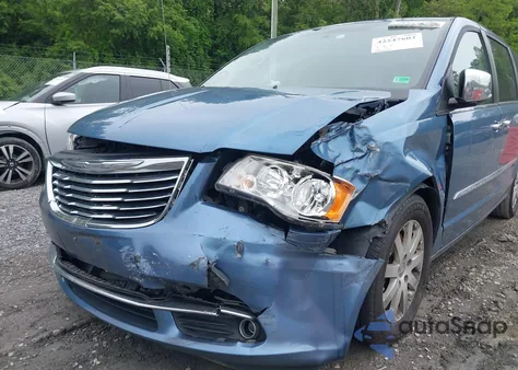 2012 Chrysler Town & Country Touring-L from USA, damaged, VIN 2C4RC1CG7CR118358